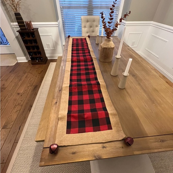 Christmas Plaid Table Runner - Picture 3 of 6